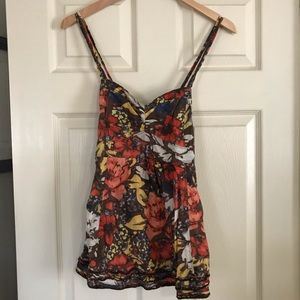 Floral Tank Top